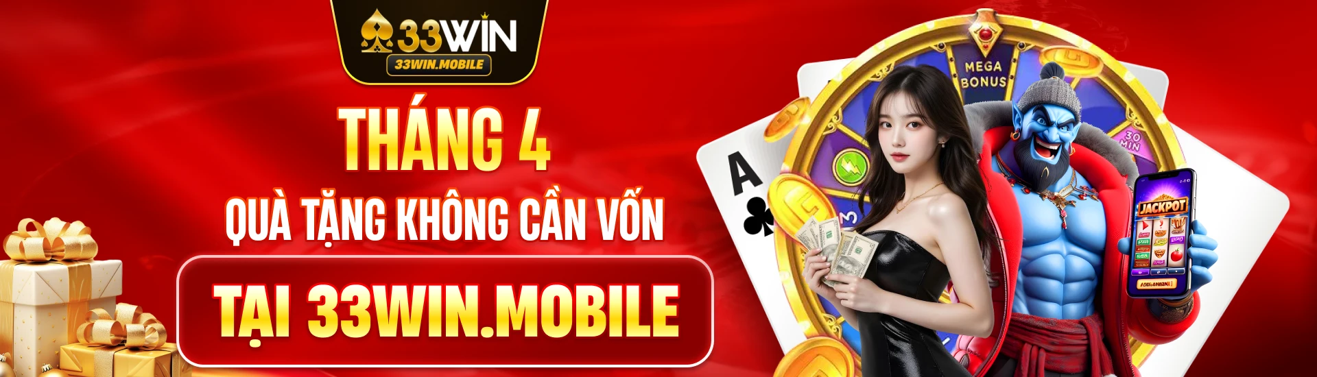 Banner khuyến mãi nhận 88K từ 33win